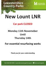 New Lount Wood - car park CLOSED