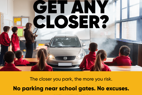 School gate parking